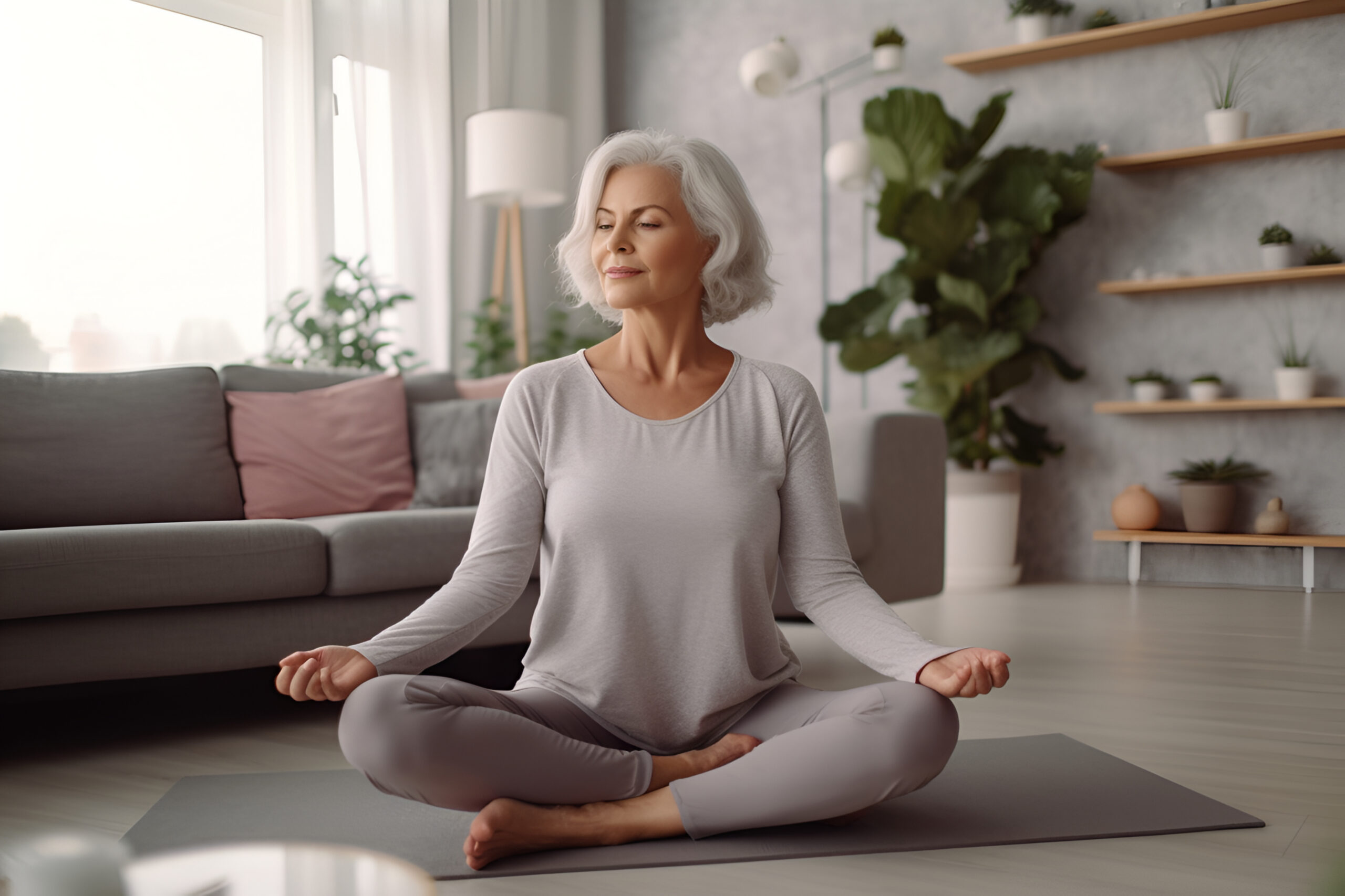 Alternative and complementary approaches to managing menopause symptoms, yoga